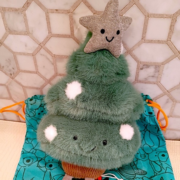 The Rare NEW Sold Out Jellycat Amuseables Christmas Tree 2025 100% REAL! - Picture 14 of 15